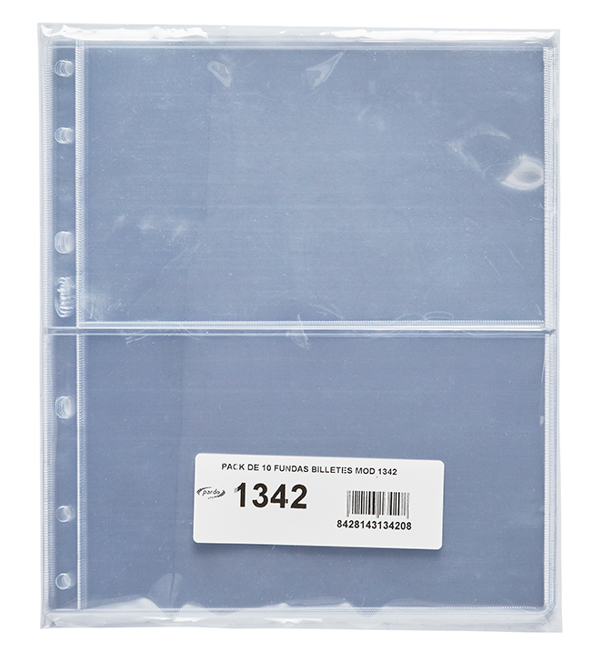Funda clasificadora para archivadores de 4 anillas, 2 departamentos